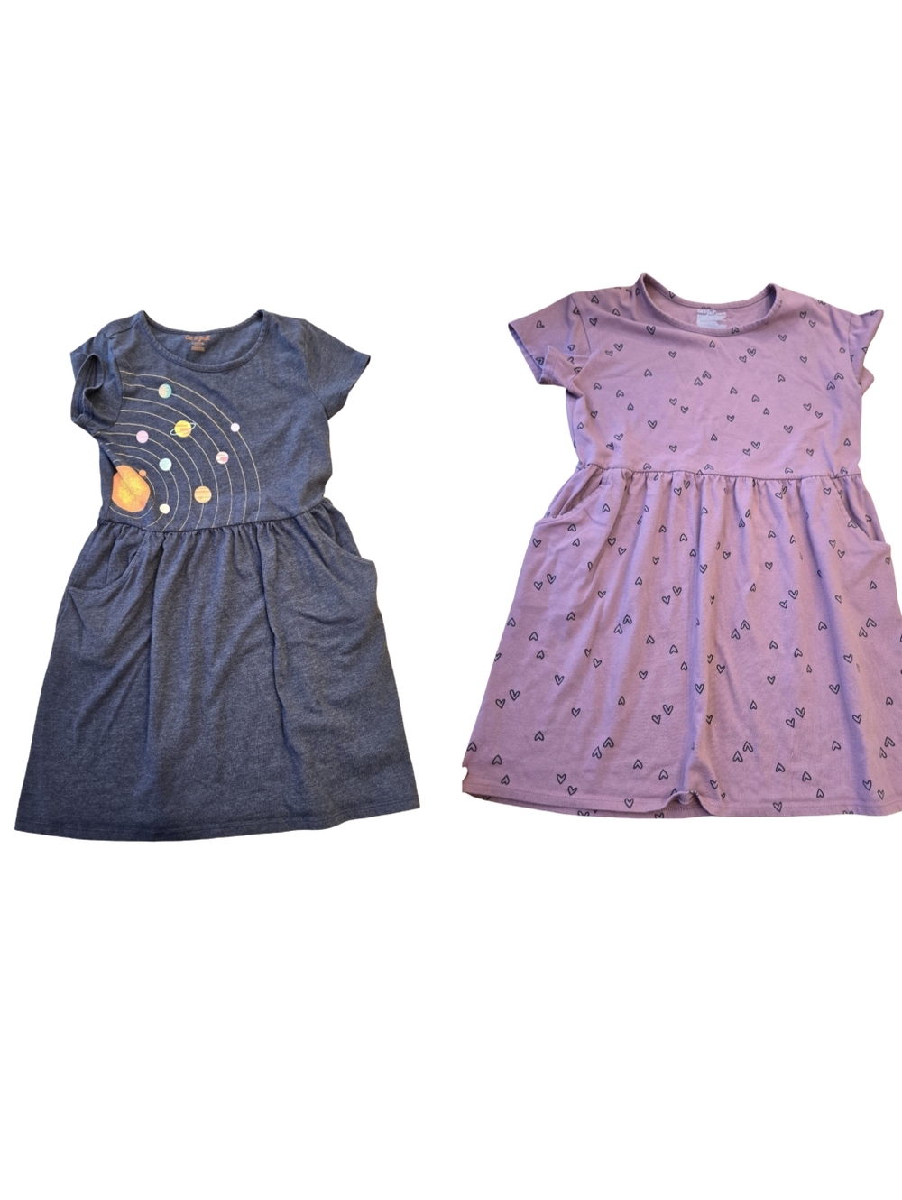 Cat & Jack T-Shirt Girl's Dress Bundle‎ Size: L 10/12